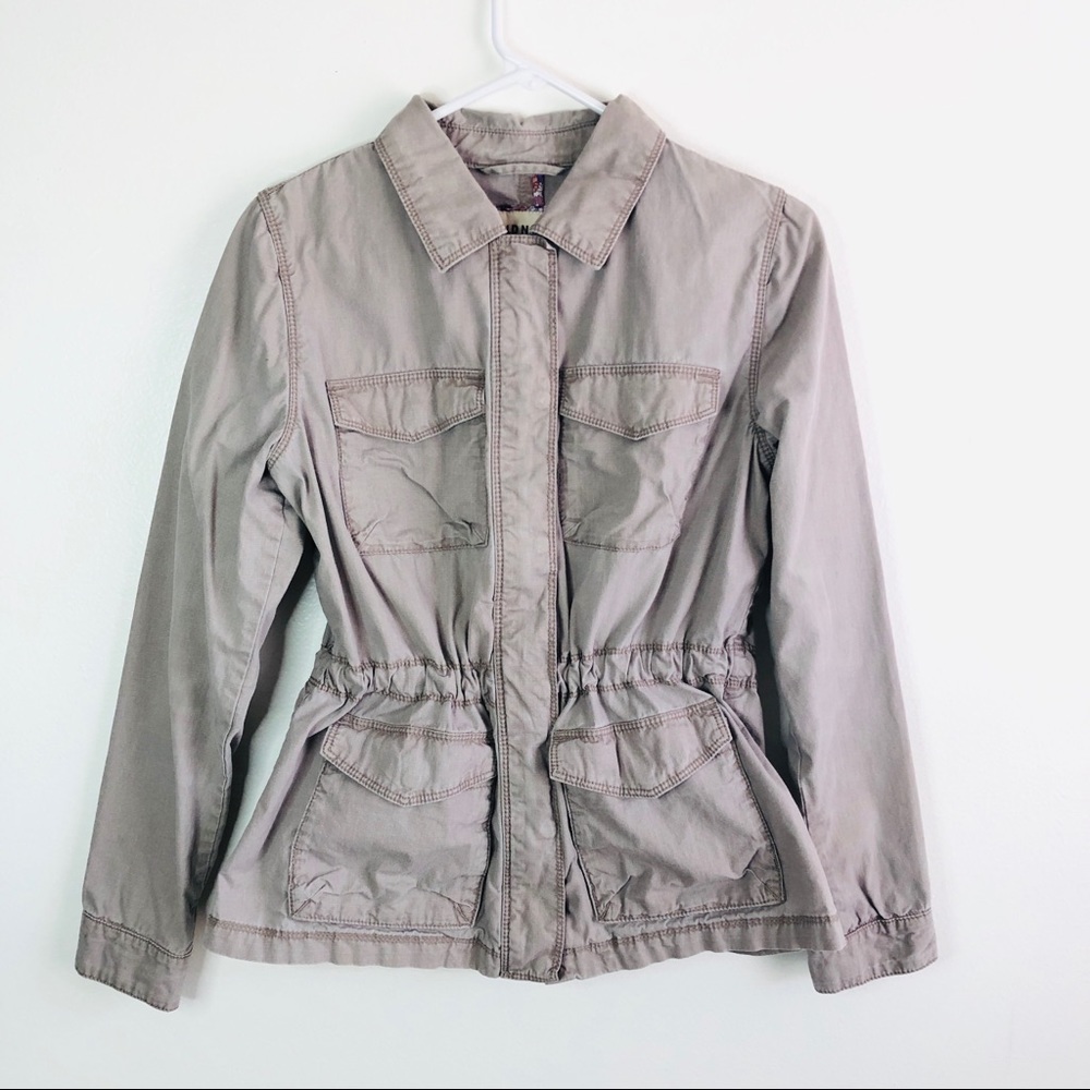 Old Navy Khaki Utility Jacket Size Small